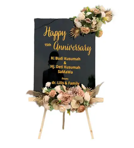 Papan Bunga Akrilik mangunjaya